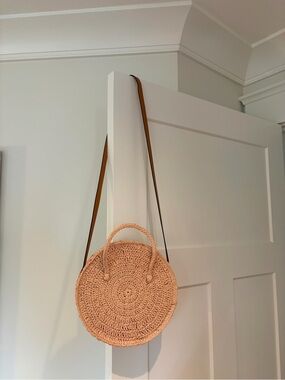 H&M Round Straw Fashion Crossbody Bag